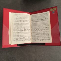 Porte partitions - Cantate - Modèle Classique Rouge